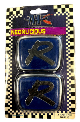Carbon Fibe Type R -Honda Front Rear APC Emblem 2PCS Set. R  Carbon Fiber.