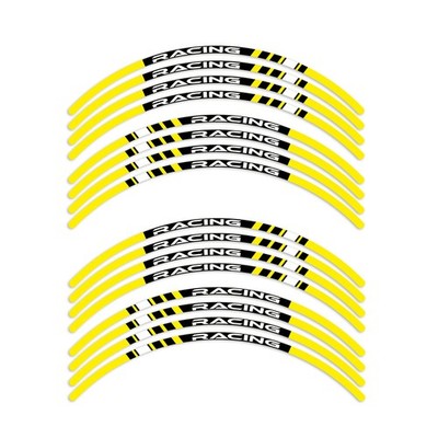 P01B For Suzuki GSX-S 125 17-21 Yellow Wheel Decal Sticker 20 19 18