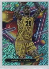 2023-24 Topps Cosmic Chrome Aqua Equinox Refractor 11/149 John Collins #130 1g57