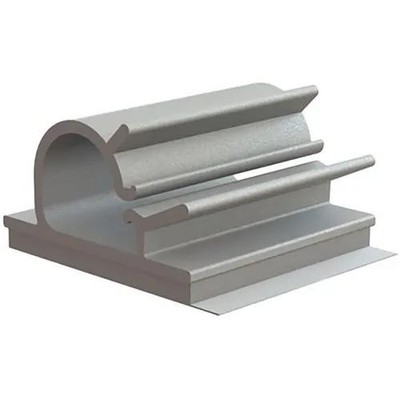 10PC ESSENTRA COMPONENTS KKL-4-RT Cable Clamp, Adhesive Mount, Locking, PVC