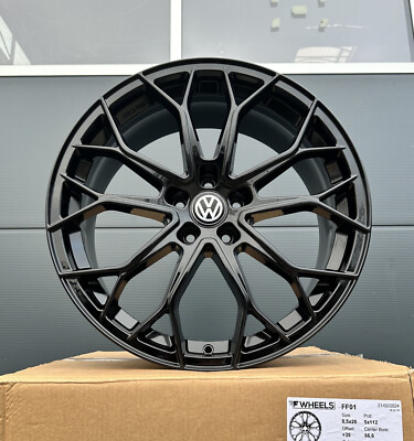 19 Zoll Felgen FF01 für VW Golf 6 7 8 7R 8R GTI GTD GTE Passat B6 B7 B8 TROC A1