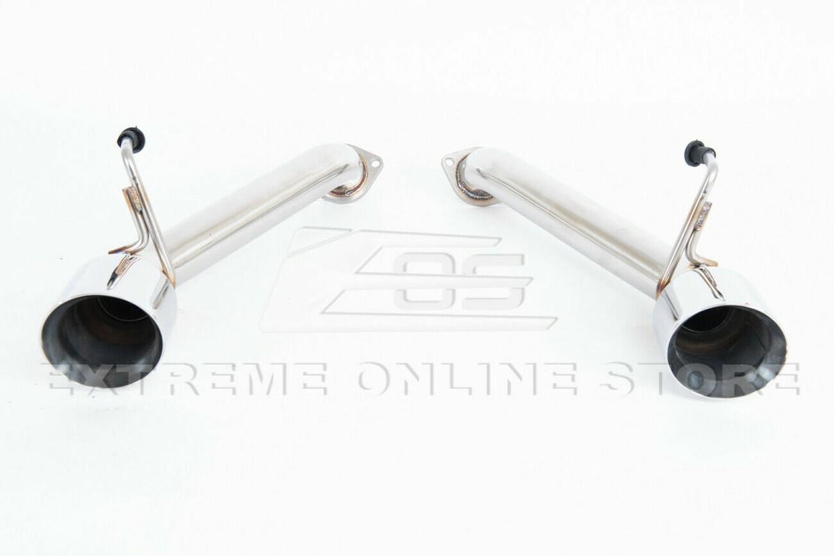 4.5 Inch Dual Tips Exhaust for 09-up Nissan 370z Z34 Muffler