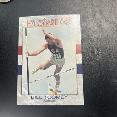 Jb10a Us Olympic Hall Of Fame 1991 Impel #23 Bill  Toomey Athletics