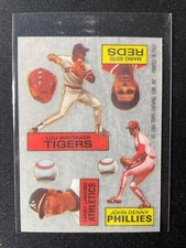 1984 Topps Rub Downs Lou Whitaker/Mario Soto/Carney Lansford/John Denny!!!