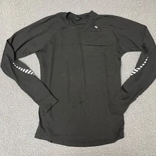 Helly Hanson Black Long Sleeve Base Layer Youth Large 14