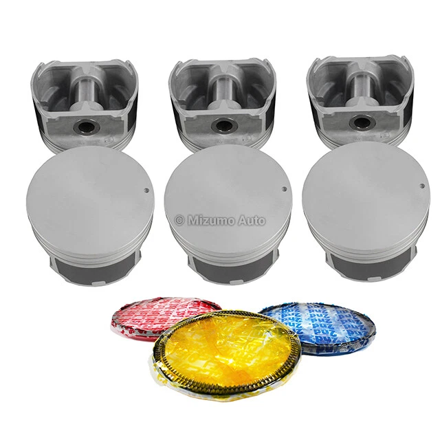 Pistons w/ Rings fit Fits 05-11 Ford 4.0L V6 SOHC 12v - Image 2 of 3