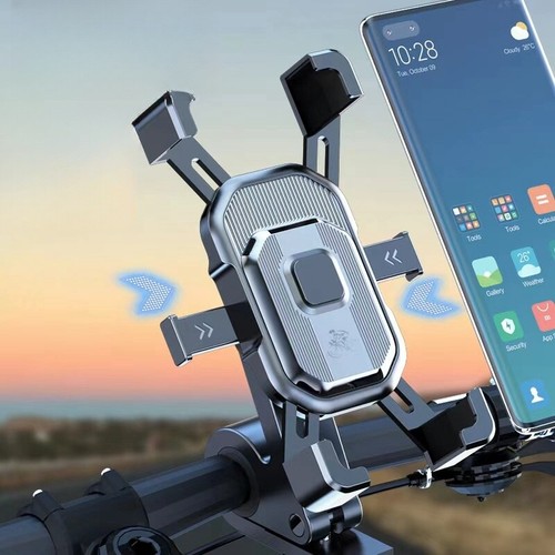 Support Téléphone Portable Antichoc Rotation 360° Installer pour Moto Vélo Vélo - Photo 2 sur 15