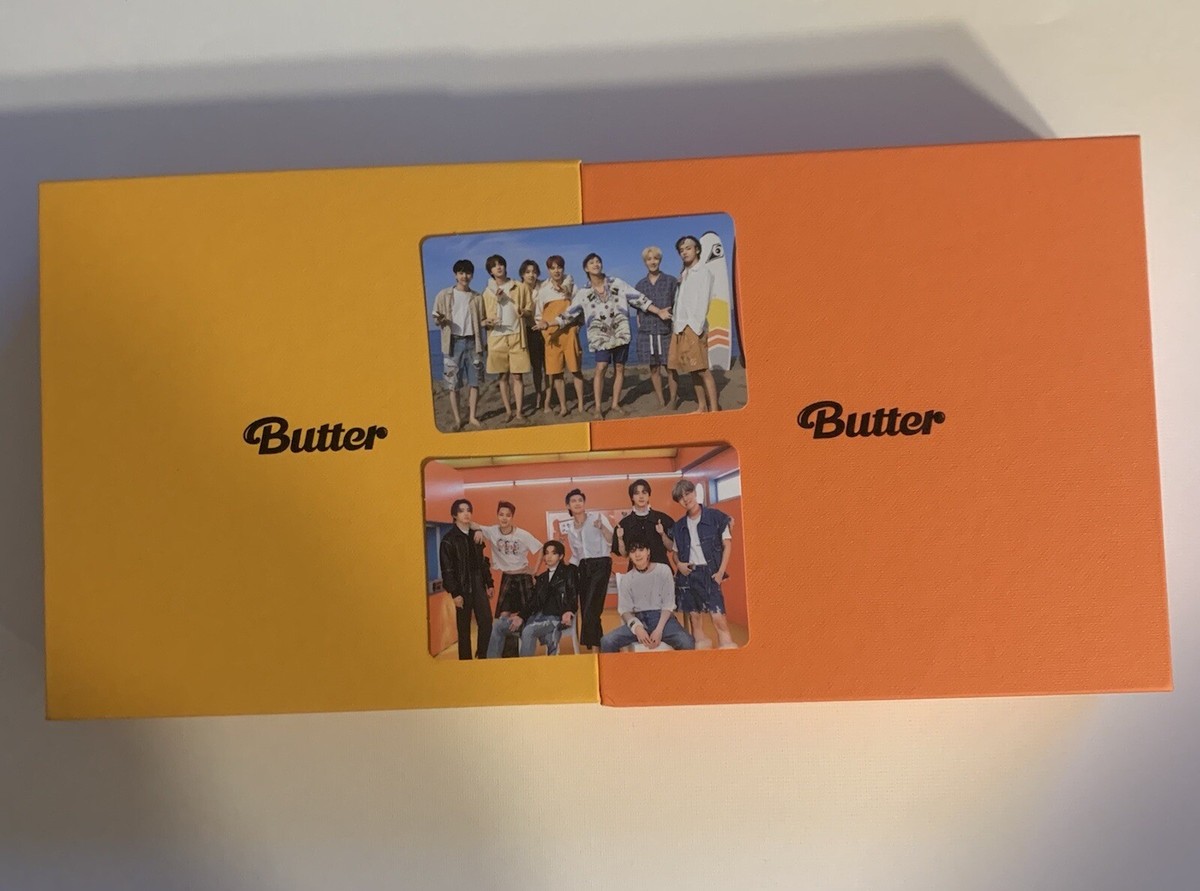 BTS バターアルバム クリームバージョン+ピーチバージョンセット Amazon.com: BTS Butter Album Cream+Peaches ver. Set +Bangtan Boys