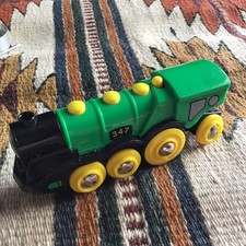 brio 33593 big green locomotive