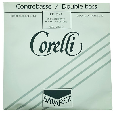 Savarez Corelli 352C Kontrabass D-Saite - Maßstab 1/8