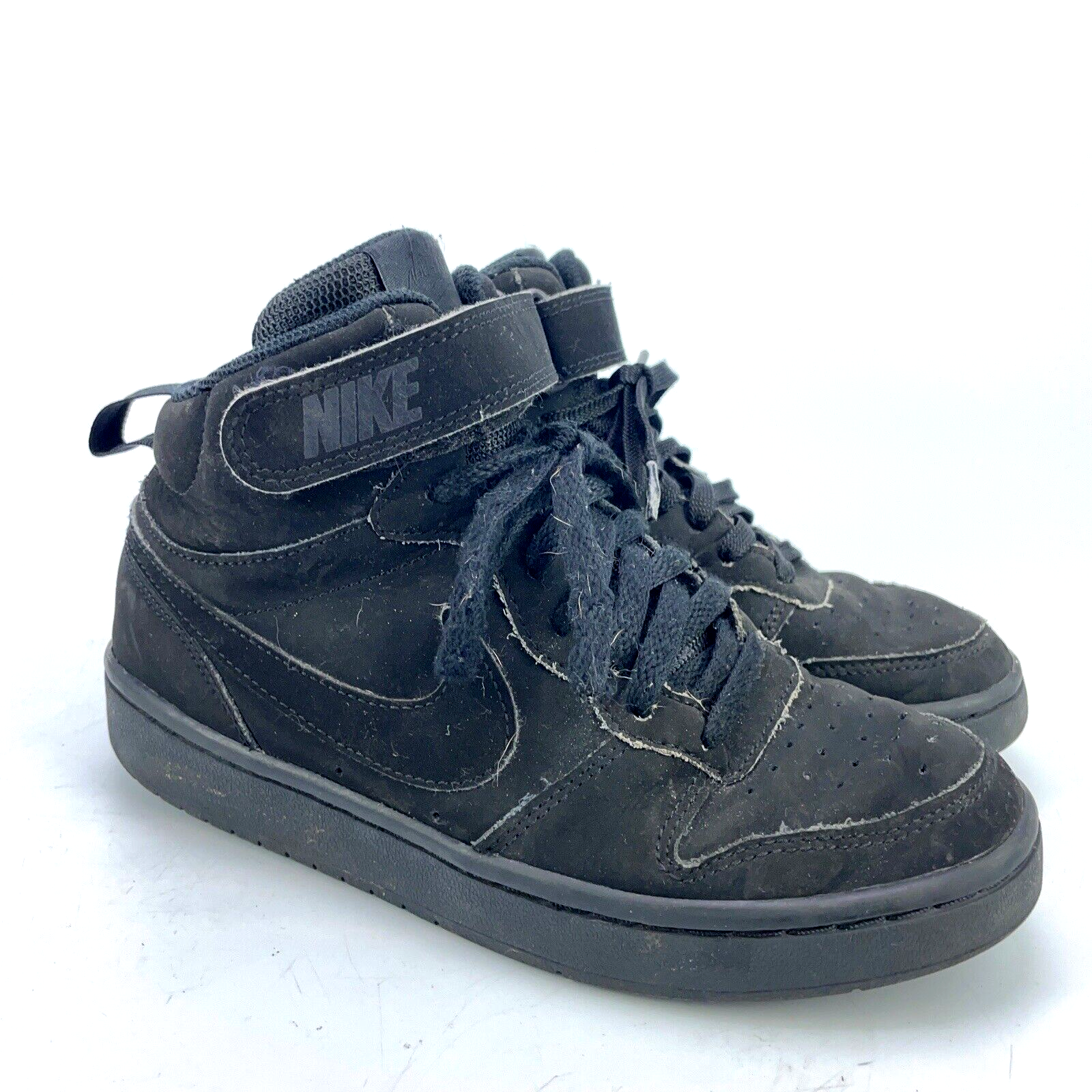 SAOLA Scarpe da basket Nike Court Borough Mid 2 da ragazzo taglia 4 5 anni nere CW5867 001