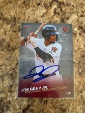 Joe Gray Jr.  Signed 2023 Wisconsin Timber Rattlers Milwaukee Brewers