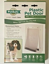 PetSafe Premium Plastic Pet Door White Small PPA00-10958 9582 NEW