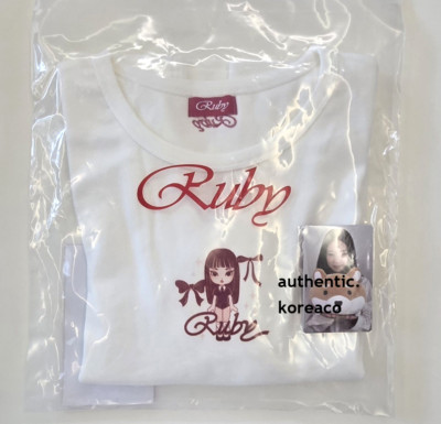 Blackpink JENNIE [Ruby] Short Sleeve T-Shirt + 1 PHOTO