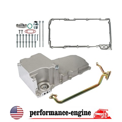 LS Swap Retrofit Low Profile Oil Pan Kit for GM LS1 LS2 LS3 Engine 55-87 302-1