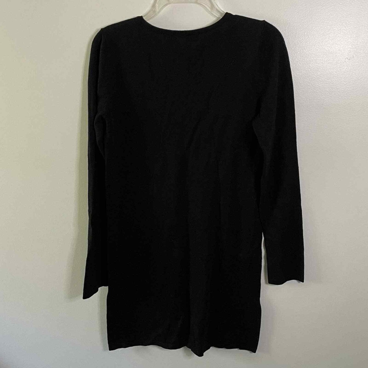 Forever 21 Black Knit Lace Up Sweater Dress | eBay