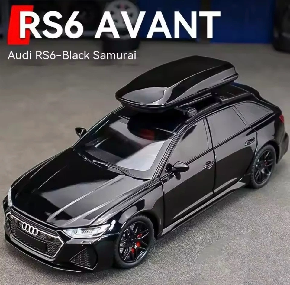 Audi RS6 Modele Realiste Voiture Miniature 1/32 enfant adulte cadeau collection - Photo 3/4