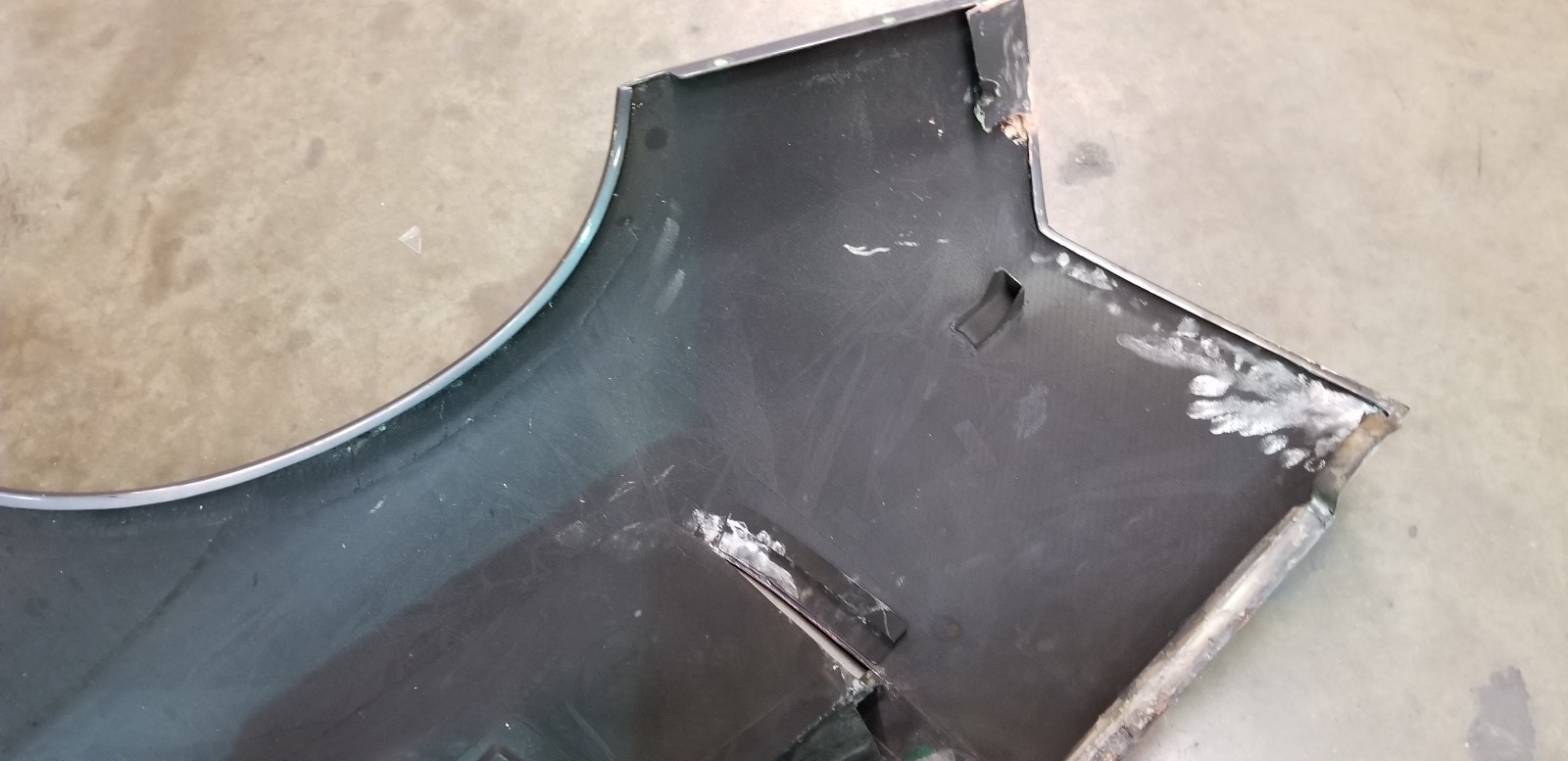 LAMBORGHINI MURCIELAGO LP640 DRIVER LEFT SIDE QUARTER PANEL OEM 417821017B