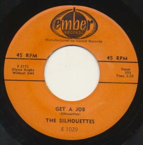 Silhouettes 7 Get A Job I Am Lonely Ember 1029 Excellent Ebay ebay