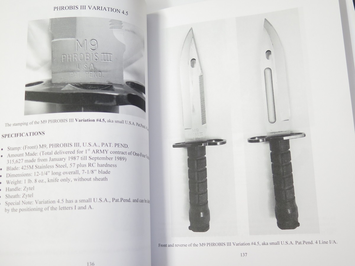 Proto Softcover Buck 188 Knife Phrobis M9 Bayonet History Proto Softcover Buck 188 Knife Phrobis M9 Bayonet History