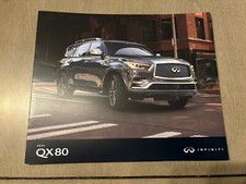 2024 INFINITY QX80 12-page Original Dealer Sales Brochure