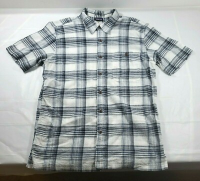 Patagonia Men's Organic Cotton Shirt S/S Button Front Outdoor