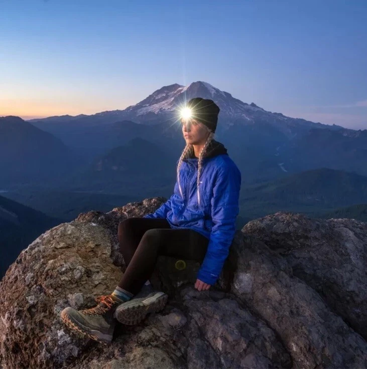 全新 Panther Vision 可充电 POWERCAP LED 灯 Beanie 2 件装。 — 第 2/4 张图片