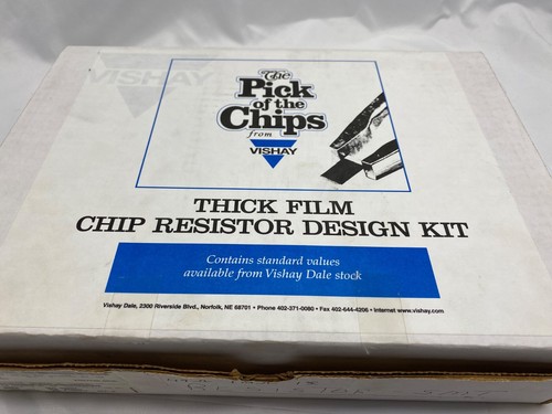Kit de resistencia de chip de película gruesa Vishay 6, CRCW0603-KIT-106000, cantidad 100 de cada tamaño - Imagen 4 de 5