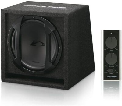 Alpine SWE 815 Aktivsubwoofer In Box 8'' 20Cm 300W Max