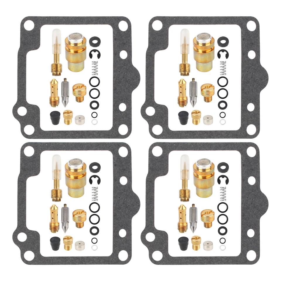 para Suzuki 1982 carburador reparación carburador reconstrucción x4 kits gs750 gs750e gs750l Foto 3 de 4