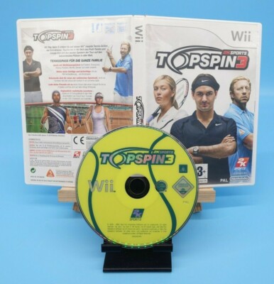 Top Spin 3 · Nintendo Wii · TOP Zustand · getestet · inkl. Anleitung & OVP