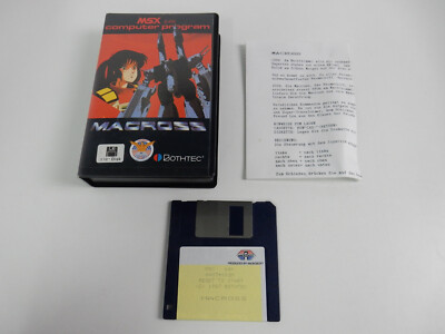 Macross für MSX auf 3,5'' Diskette  - OVP - CIB - Komplett !
