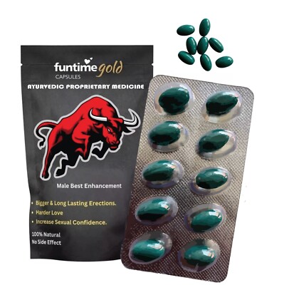 Men Power 100% Herbal Softgel capsules for Men's Stamina & Performance Delay