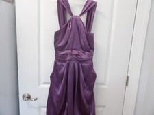 Davids Bridal, bridesmaid dress, size 2, purple, great shape.