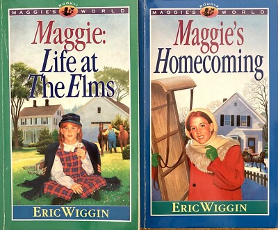 Maggie s World by Eric Wiggin Lot of 2 Paperback Books 1994