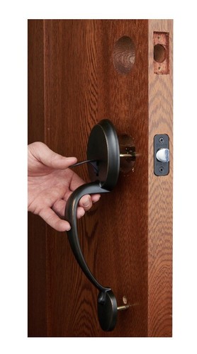 Brinks Heavy Duty Passage Handleset Exterior Interior Tuscan Bronze 2755-150 - Picture 2 of 3