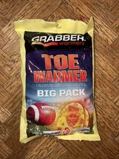 8 Pairs - Grabber Toe Warmers Big Pack PEEL-N-STICK 8 Hours of Heat Exp 10/25