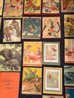 Vintage 1950's Nursery Rhymes Teaching Pictures with Poems Handwritten on back — photo 8