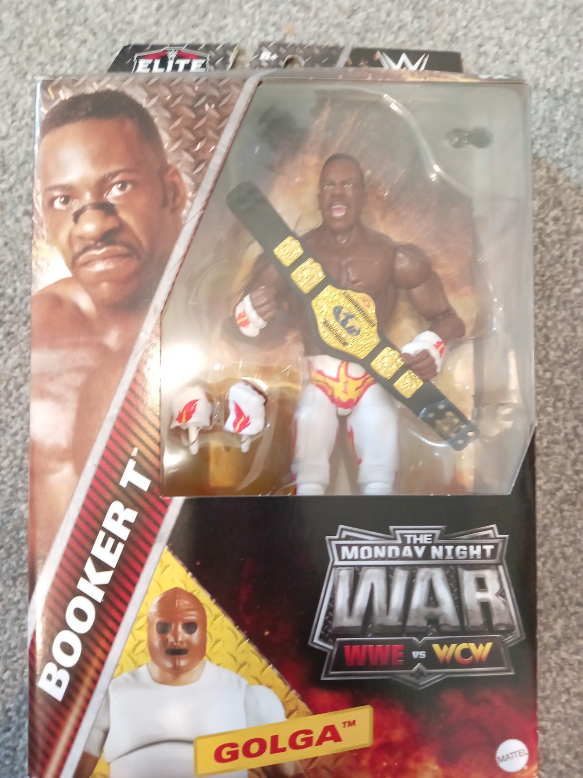 Mattel WWE Elite Monday Night Wars Booker T Chase Edition Action Figure