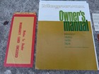 Vintage 1978 Magnavox Color TV Owners Manual  / Warranty Card and MORE.....CLEAN — photo 3