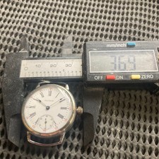 WALTHAM 1903 American Watch Co Hand Wind Antique Porcelain Dial Watch