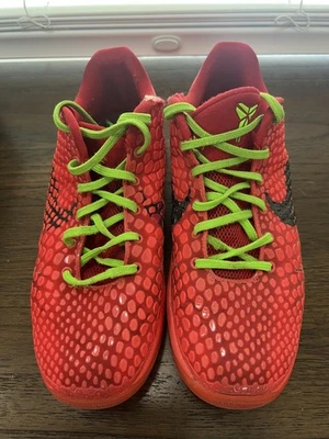 Size 5.5 - Nike Kobe 6 Protro Low Reverse Grinch - image 1 of 4
