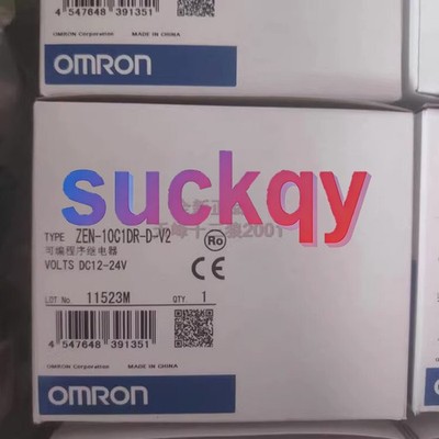 Duty-free 1PCS Omron New ZEN-10C1DR-D-V2 Programmable Relay Expedited Shipping
