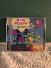 Davidson Math Blaster Episode 2 Lost City Children Math CD-ROM Win/Mac