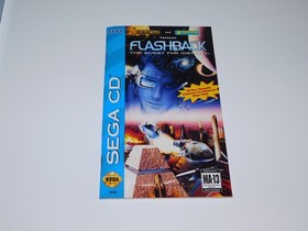 FLASHBACK - 1994 Sega CD - Complete CIB + REG CARD - GREAT CONDITION - MARVEL