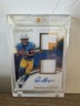 2025 Panini Immaculate Omarion Hampton /99 Signature Patches 3 Color Patch RC