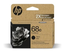 HP 68e EvoMore High Yield Black Ink Cartridge Works Envy 6100e 6500e EXP 02/2027
