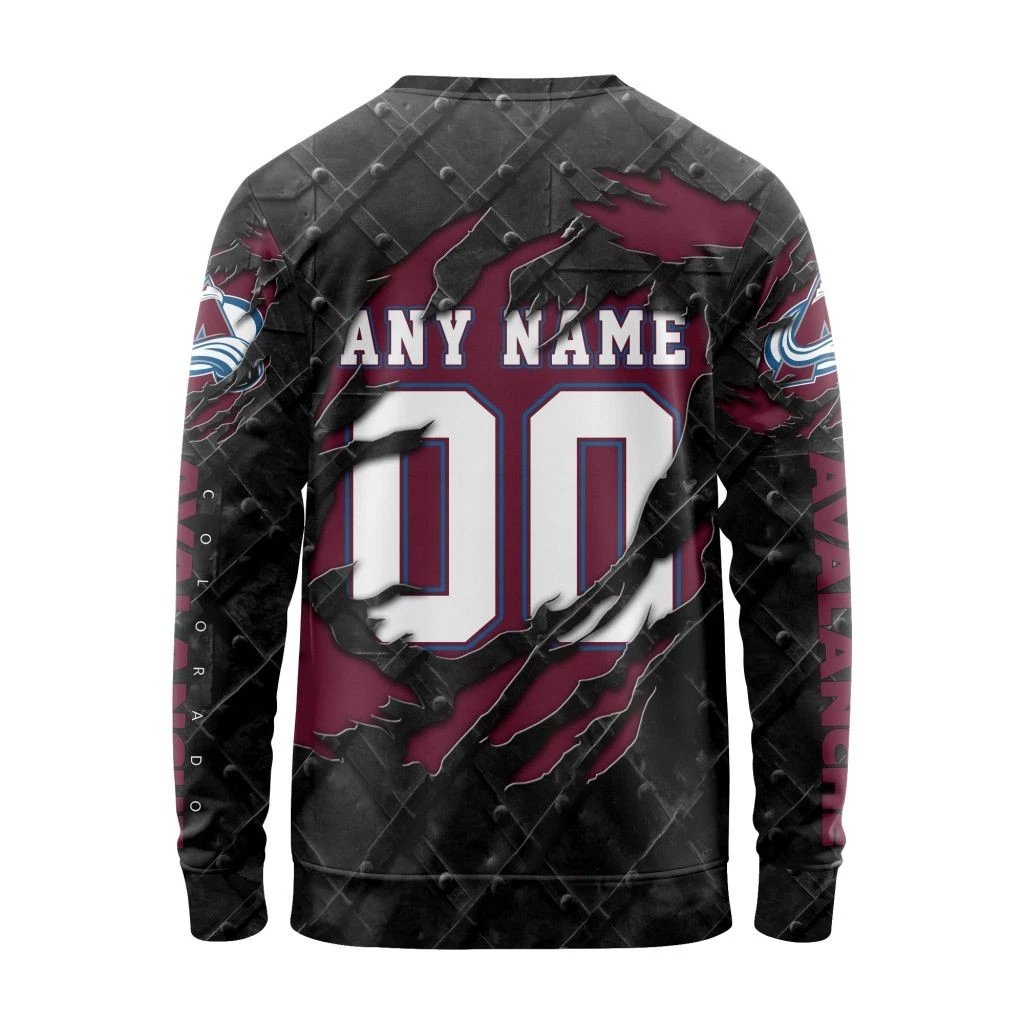 Personalized Colorado Avalanche Sweater