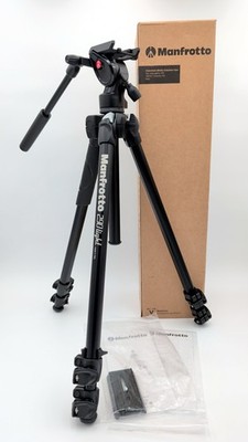 Manfrotto 290 Light Tripod w/ Befree Fluid Video Head - Very Good Condition