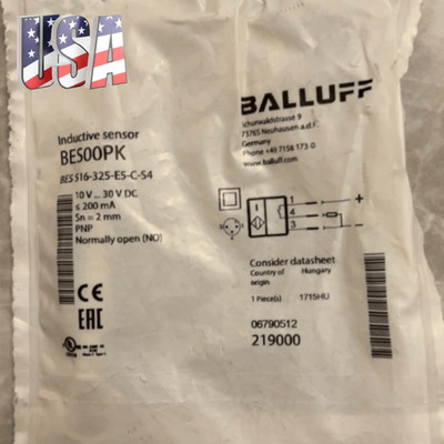 1PCS NEW BALLUFF BES00PK BES 516-325-E5-C-S4 Inductive Proximity Sensor 10-30VDC